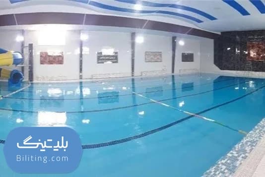 استخر قصر ملک، با سقف متحرک