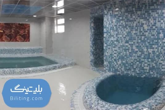استخر قصر ملک، با سقف متحرک